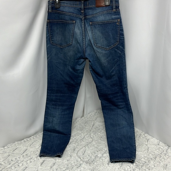 Madewell Skinny Skinny Distressed Denim jeans size 30 - Picture 5 of 11